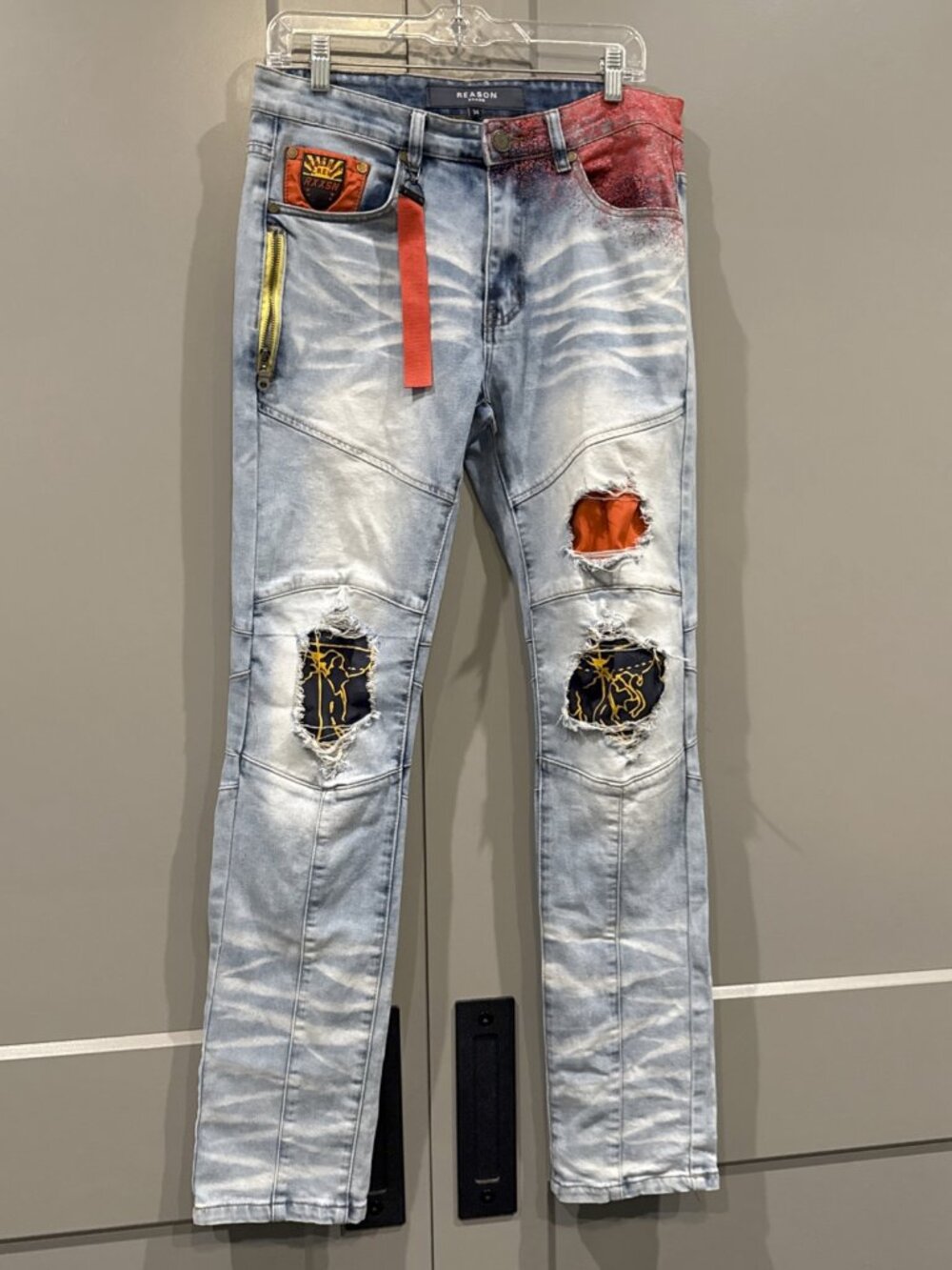 Reason Hand Crafted Denim Jeans MS-2 34x31